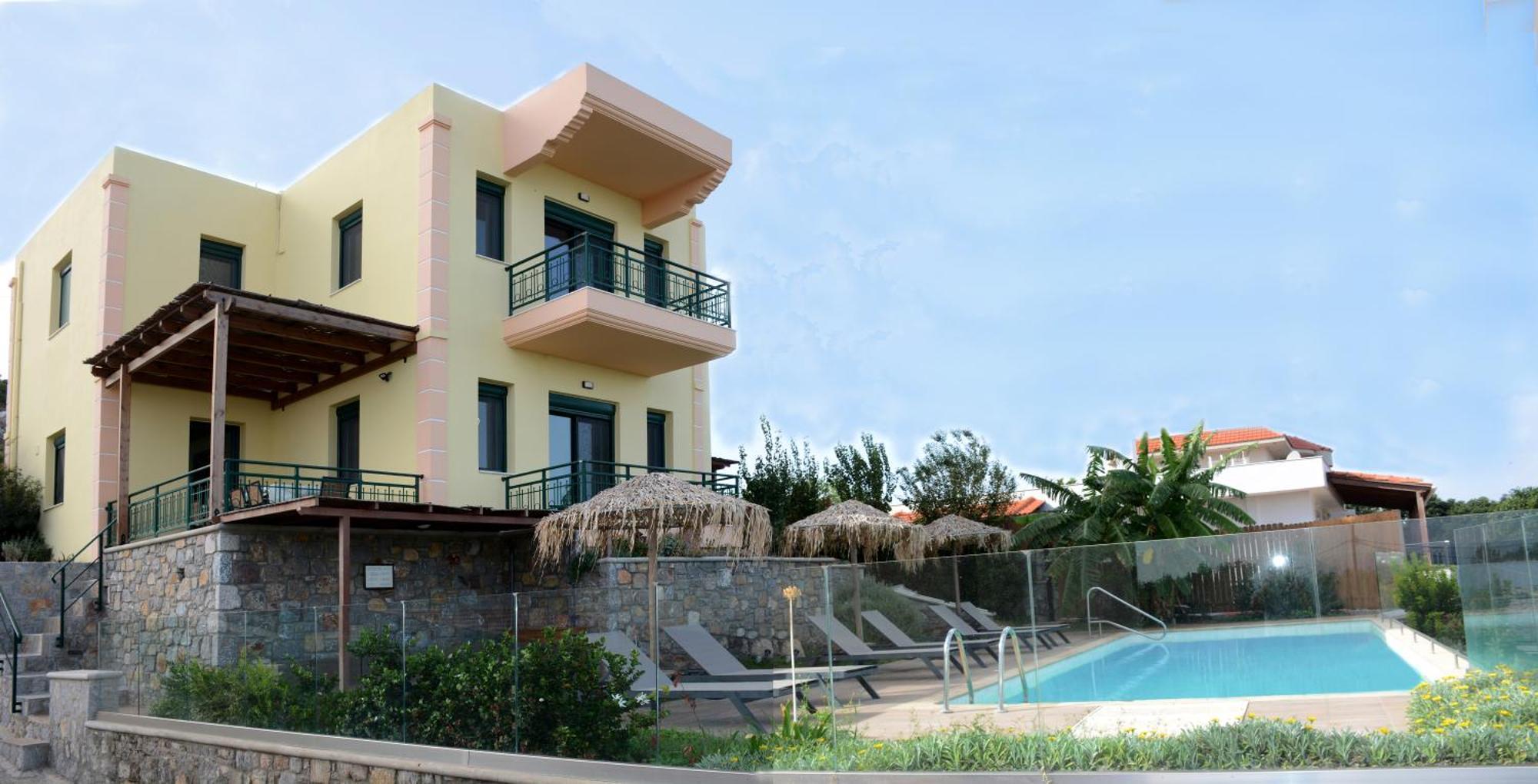 Siena Pool Villa Koskinou  エクステリア 写真