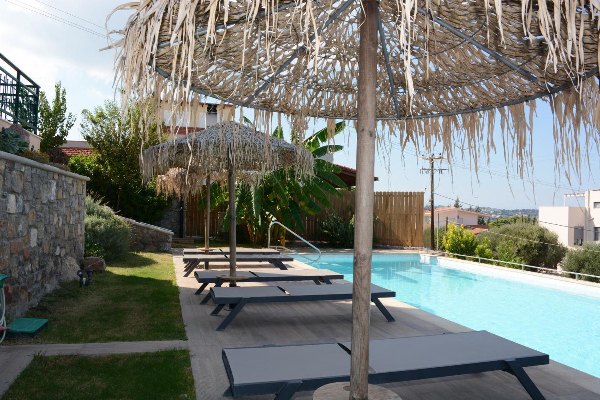 Siena Pool Villa Koskinou  エクステリア 写真